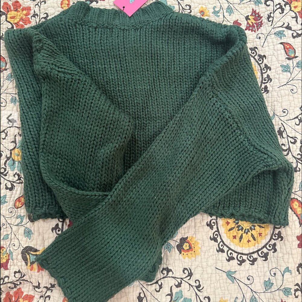 Mega Star Cropped Sweater from EDIKTED - Picture 5 of 5
